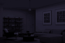 Carica l'immagine nel visualizzatore della galleria, LED E27 - 3 in 1 a luce rossa, a lume di candela e bianco caldo