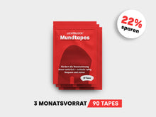 Load the image into the gallery viewer, Lichtblock® Mouth tapes against snoring