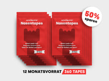 Carica l'immagine nel visualizzatore della galleria, Lichtblock® Nastri nasali per liberare le vie respiratorie