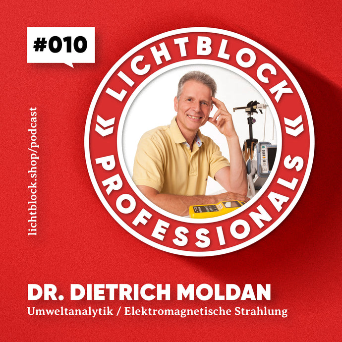 #010 Dr Dietrich Moldan - Electromagnetic Radiation - Is a smart life really smart? (1/2)