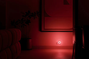 Amico - Socket night light red (3-pack)