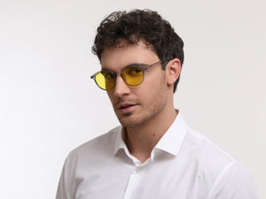 Capri Work+Play - Workplace/Gaming Blueblocker Glasses Gray-Transparent