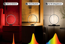 Cargar imagen en el visor de la galería, Luce 2 - Luz anular con 3 espectros de luz
