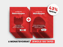 Lade das Bild in den Galerie-Viewer, Lichtblock® Nasentapes + Mundtapes Bundle
