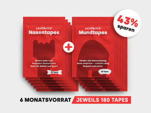 Lichtblock® Nasentapes + Mundtapes Bundle